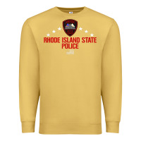 Antique Gold rhode island state police Premium Sweatshirt - linhVisuals