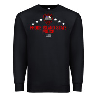 Black rhode island state police Premium Sweatshirt - linhVisuals