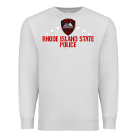 Dove Grey rhode island state police Premium Sweatshirt - linhVisuals