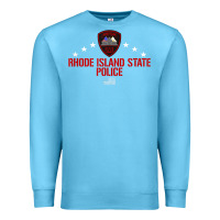 Ocean Blue rhode island state police Premium Sweatshirt - linhVisuals