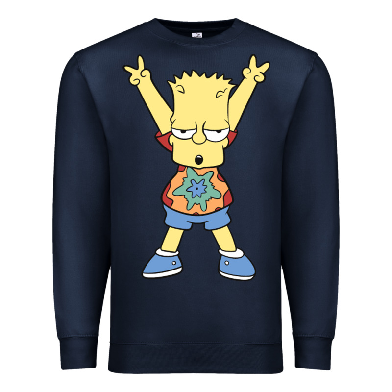 Groovy Bart Premium Sweatshirt by linhVisuals | Teevron