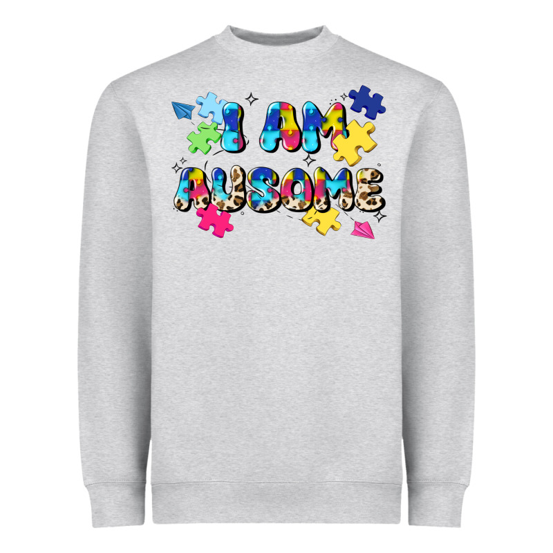 I Am Ausome Heavyweight Sweatshirt by JahusDesignShop | Teevron