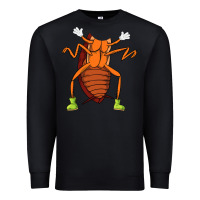 Black cool easy cockroach insect halloween Premium Sweatshirt - linhVisuals