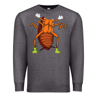 Charcoal Heather cool easy cockroach insect halloween Premium Sweatshirt - linhVisuals