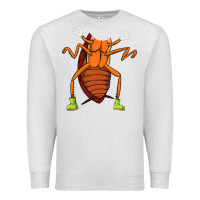 Oatmeal Heather cool easy cockroach insect halloween Premium Sweatshirt - linhVisuals