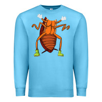 Ocean Blue cool easy cockroach insect halloween Premium Sweatshirt - linhVisuals