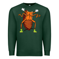 Sports Green cool easy cockroach insect halloween Premium Sweatshirt - linhVisuals
