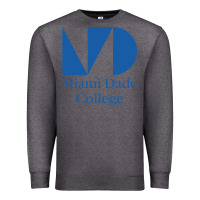 Charcoal Heather miami dade college Premium Sweatshirt - linhVisuals