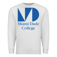 Oatmeal Heather miami dade college Premium Sweatshirt - linhVisuals
