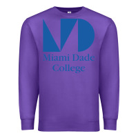 Purple miami dade college Premium Sweatshirt - linhVisuals