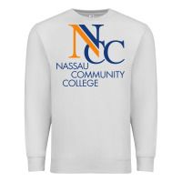 Dove Grey nassau community college Premium Sweatshirt - linhVisuals