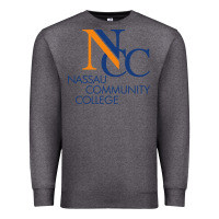 Charcoal Heather nassau community college Premium Sweatshirt - linhVisuals