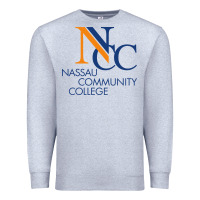 Heather Grey nassau community college Premium Sweatshirt - linhVisuals