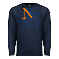 Navy nassau community college Premium Sweatshirt - linhVisuals