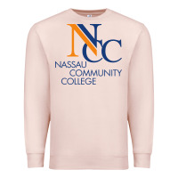 Pale Pink nassau community college Premium Sweatshirt - linhVisuals