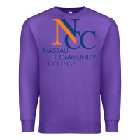 Purple nassau community college Premium Sweatshirt - linhVisuals