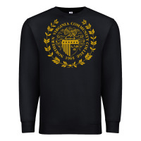 Black northern virginia community college Premium Sweatshirt - linhVisuals