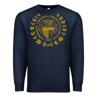 Navy northern virginia community college Premium Sweatshirt - linhVisuals