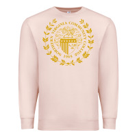 Pale Pink northern virginia community college Premium Sweatshirt - linhVisuals