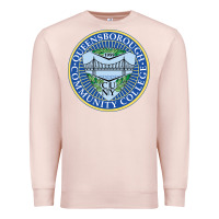 Pale Pink queensborough community college Premium Sweatshirt - linhVisuals