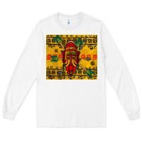 White african mask tumbler Long Sleeve Tee - BundleAndBundleShop