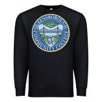 Black queensborough community college Premium Sweatshirt - linhVisuals