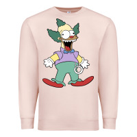 Pale Pink krusty Premium Sweatshirt - linhVisuals