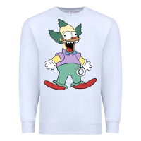 White krusty Premium Sweatshirt - linhVisuals