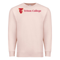 Pale Pink triton college Premium Sweatshirt - linhVisuals