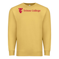 Antique Gold triton college Premium Sweatshirt - linhVisuals