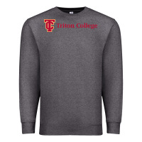Charcoal Heather triton college Premium Sweatshirt - linhVisuals