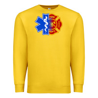 Lemon emt firefighter ems fire first responder premium Premium Sweatshirt - linhVisuals