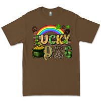 Cacao Lucky dog St. Patrick's Day Premium Tee - CowGirlArtShop