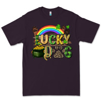 Plum Lucky dog St. Patrick's Day Premium Tee - CowGirlArtShop