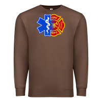 Chestnut emt firefighter ems fire first responder premium Premium Sweatshirt - linhVisuals