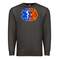 Smoke emt firefighter ems fire first responder premium Premium Sweatshirt - linhVisuals