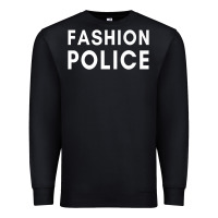 Black fashion police premium Premium Sweatshirt - linhVisuals