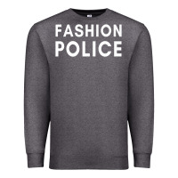 Charcoal Heather fashion police premium Premium Sweatshirt - linhVisuals