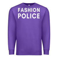 Purple fashion police premium Premium Sweatshirt - linhVisuals