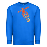 True Royal fat bike mountain biking Premium Sweatshirt - linhVisuals