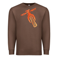 Chestnut fat bike mountain biking Premium Sweatshirt - linhVisuals
