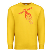 Lemon fat bike mountain biking Premium Sweatshirt - linhVisuals