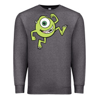 Charcoal Heather mike wazowski Premium Sweatshirt - linhVisuals