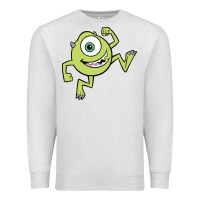 Oatmeal Heather mike wazowski Premium Sweatshirt - linhVisuals