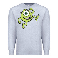 Heather Grey mike wazowski Premium Sweatshirt - linhVisuals