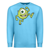 Ocean Blue mike wazowski Premium Sweatshirt - linhVisuals