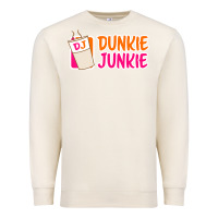 Sandshell donut coffee lover dunkie junkie Premium Sweatshirt - linhVisuals