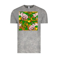 Cloud Rock St. Patrick's Day Pig And Candy Pot Of Gold Vintage Tee - FaDigitalArtStudio