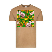 Vintage Camel St. Patrick's Day Pig And Candy Pot Of Gold Vintage Tee - FaDigitalArtStudio