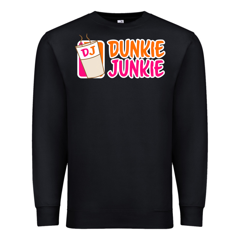 Donut Coffee Lover Dunkie Junkie Premium Sweatshirt by linhVisuals | Teevron